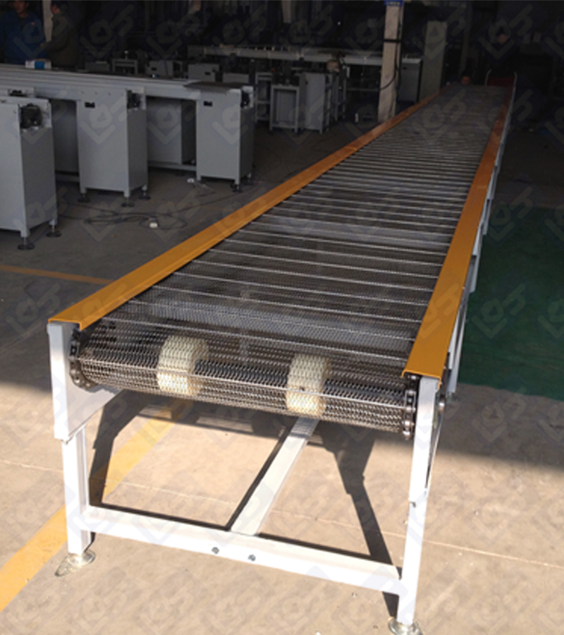 Mesh belt line